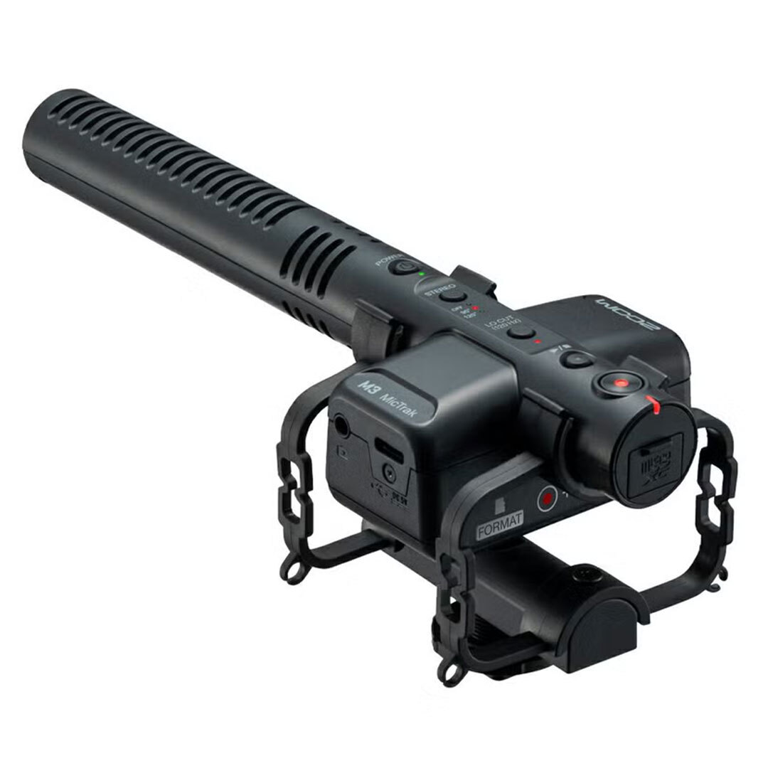 新品・未使用☆ZOOM M3 MicTrak　レコーダー付ショットガンマイク