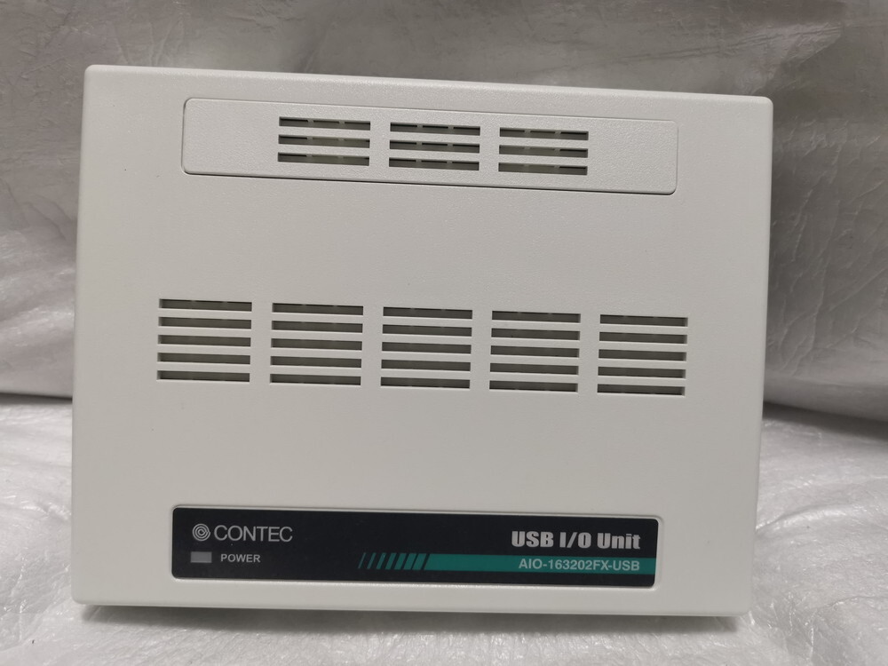 ★未使用に近い★ CONTEC AIO-163202FX-USB USB型高機能アナログ入出力 16bit 2μs/32ch/500ks/s