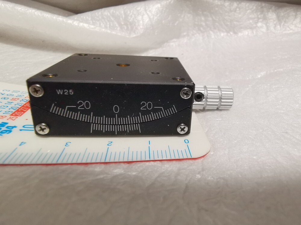 ★動作保証美品 スルガ精機 ゴニオ (傾斜) ステージ 40mmx40mm