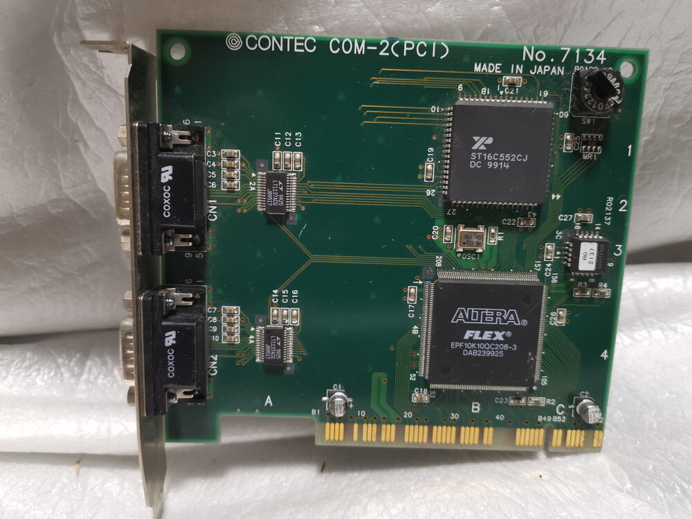 ★動作保証★ CONTEC COM-2(PCI) PCI対応RS-232Cシリアル通信ボード