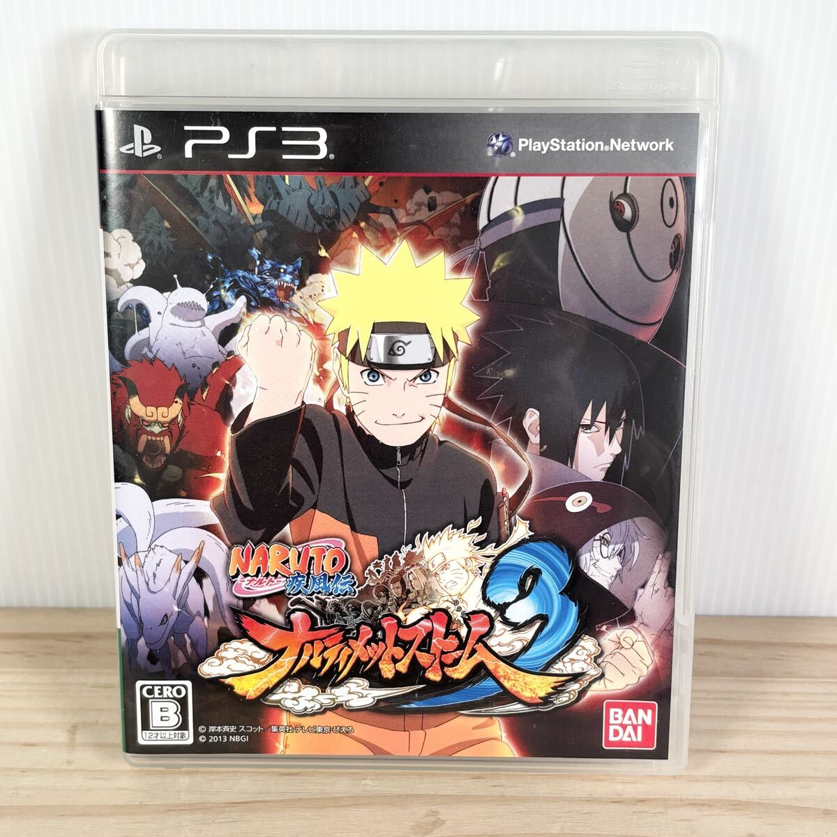 PS3 NARUTO ナルト ナルティメットストーム3 疾風伝 ソフト 中古 動作未確認