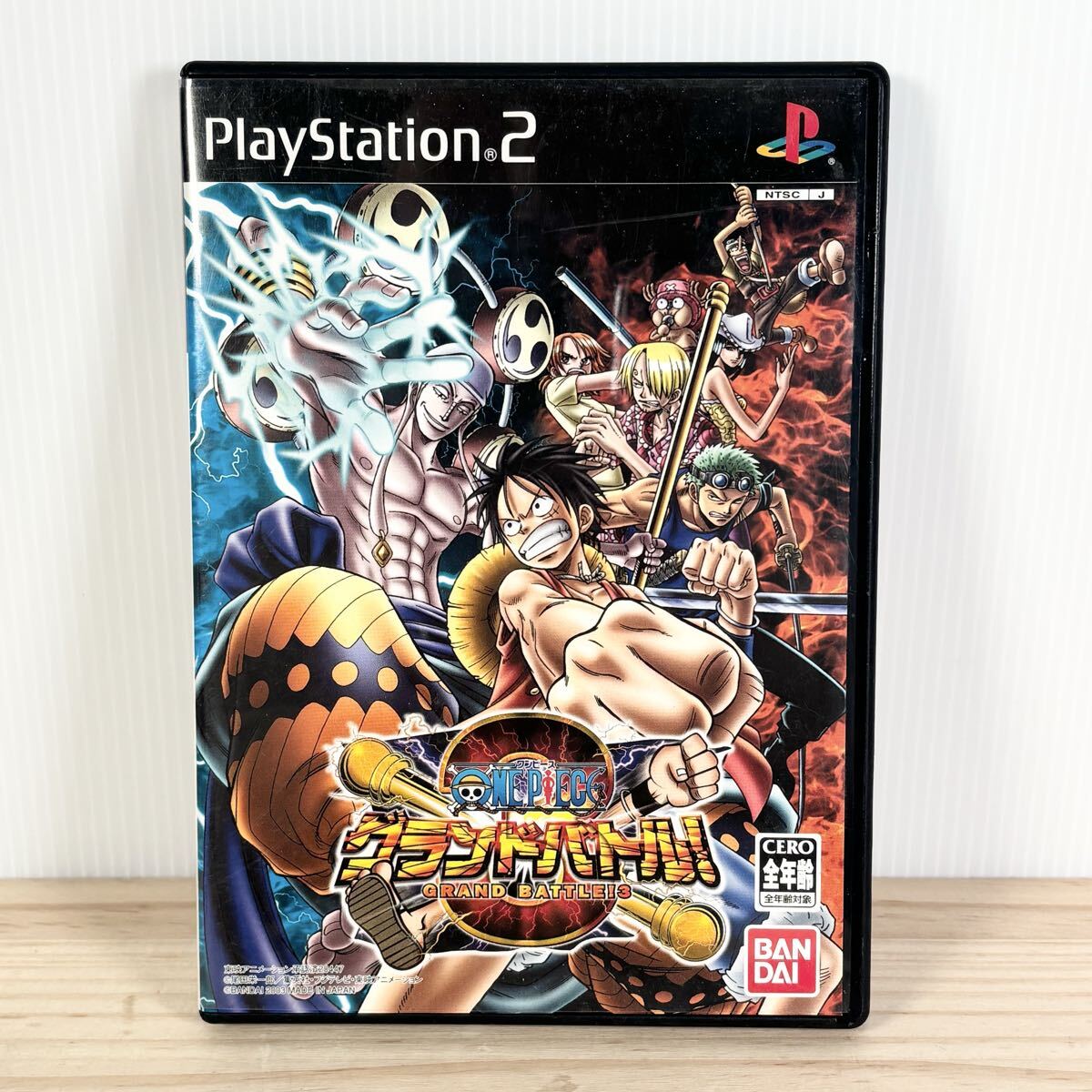 PS2 ONE PIECE ワンピース グランドバトル3 PlayStation2 ソフト 動作未確認