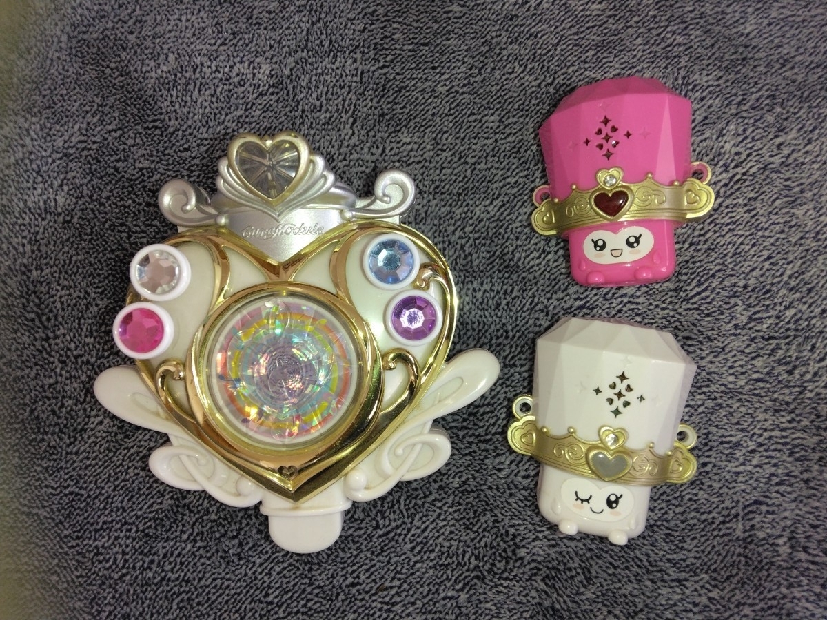 スイートプリキュア変身ブローチキュアモジューレフェアリートーンドリーレリー玩具バンダイおもちゃオモチャBANDAIゲーム女の子レア希少