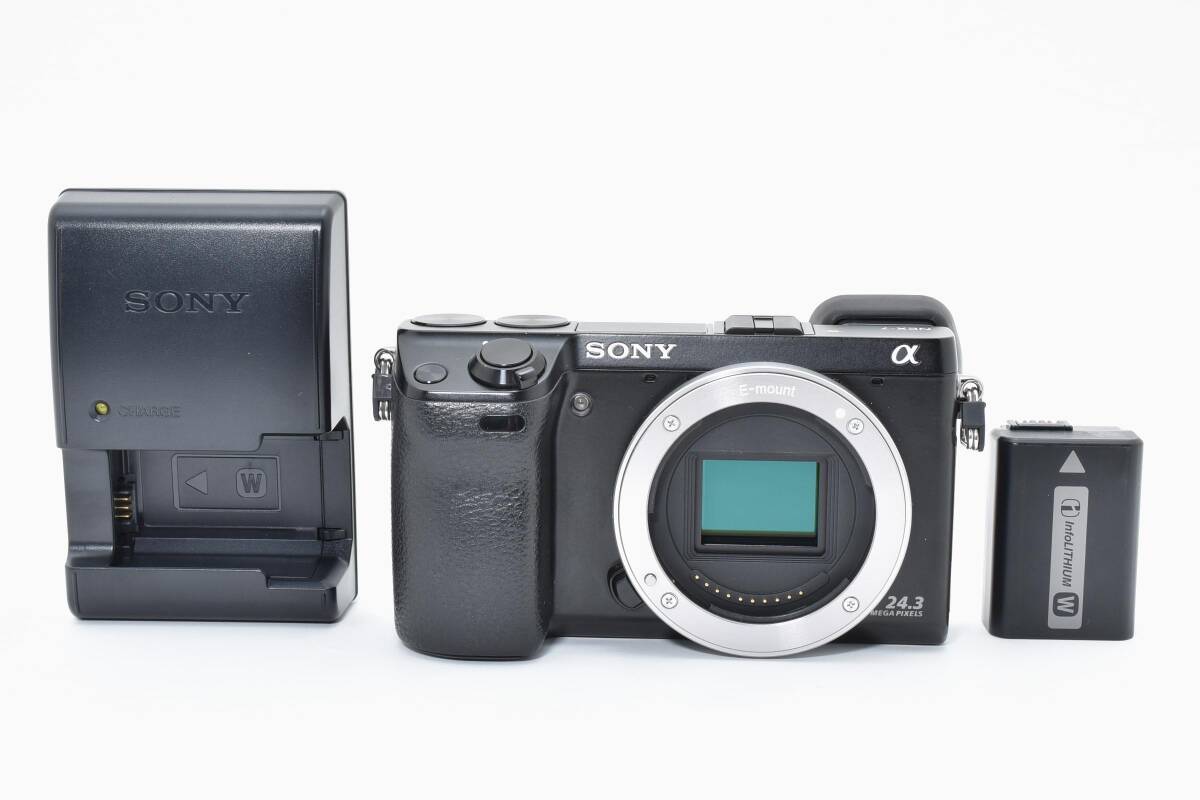 SONY NEX-7 ボディ 2430万画素 純正充電器・バッテリー付
