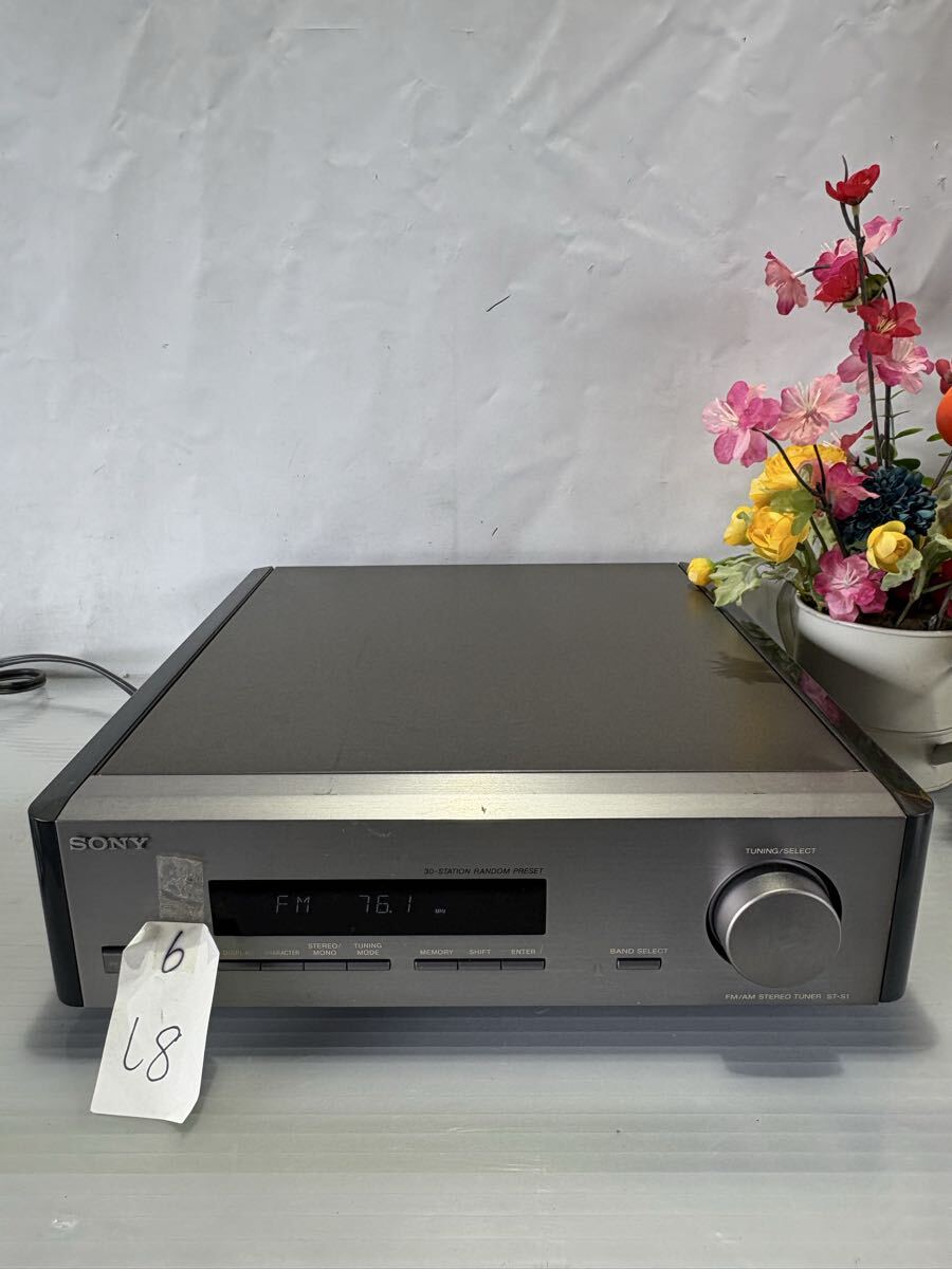 6/し8 SONY FM/AMステレオチューナー ST-S1 