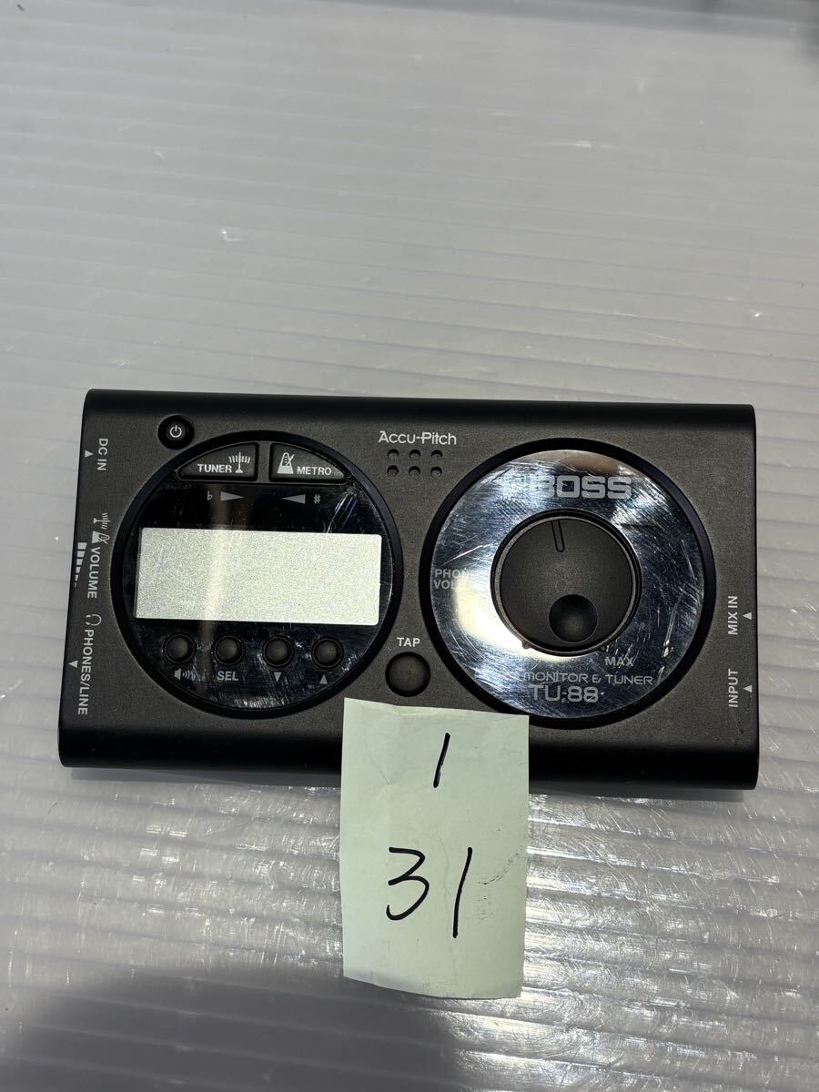1/31 BOSS MICRO MONITOR /TUNER　ボス　TU-88