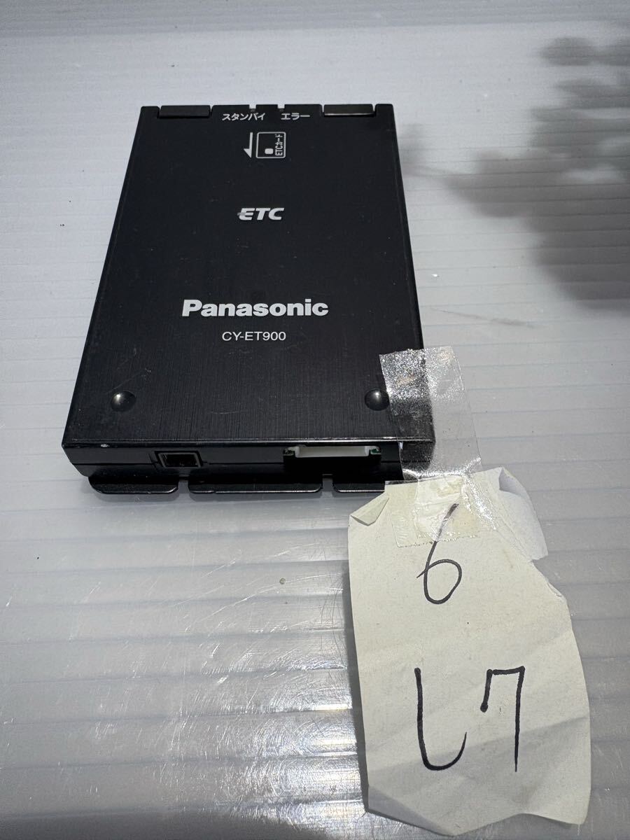 6/し7 Panasonic パナソニック CY-ET900/ETC 車載器 