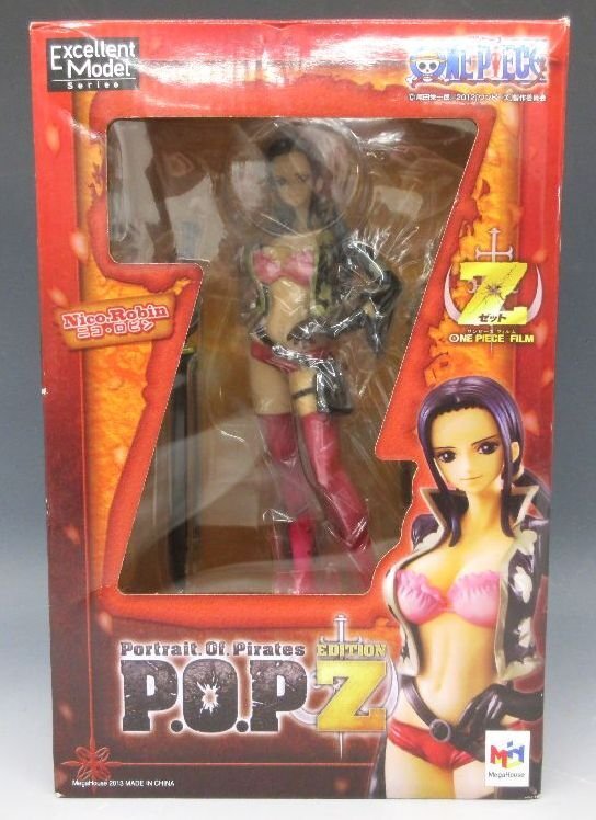 [ZEROnet] 現状品 ワンピース フィギュア P.O.P EDITION-Z ニコ・ロビン 1/8スケール ONE PIECE FILM Z メガハウス 開封済み ★R82-33
