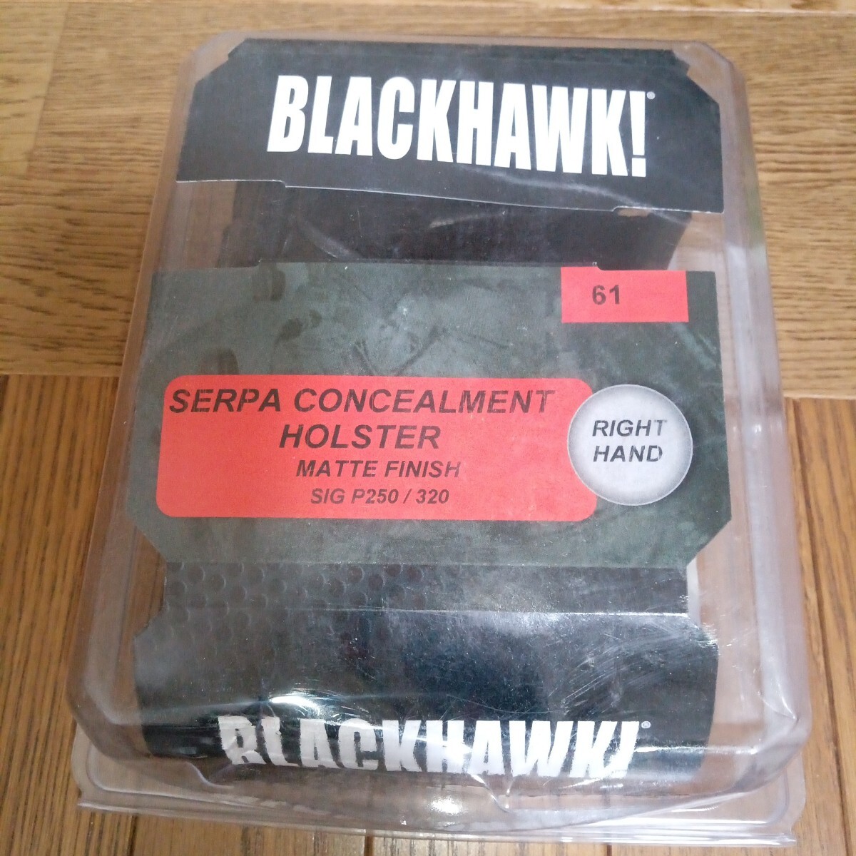 実物 新品未使用 BLACKHAWK SERPA CQC ホルスター ブラックホーク セルパ SIG SAUER P320 P250 410561BK-R 右用 シグ
