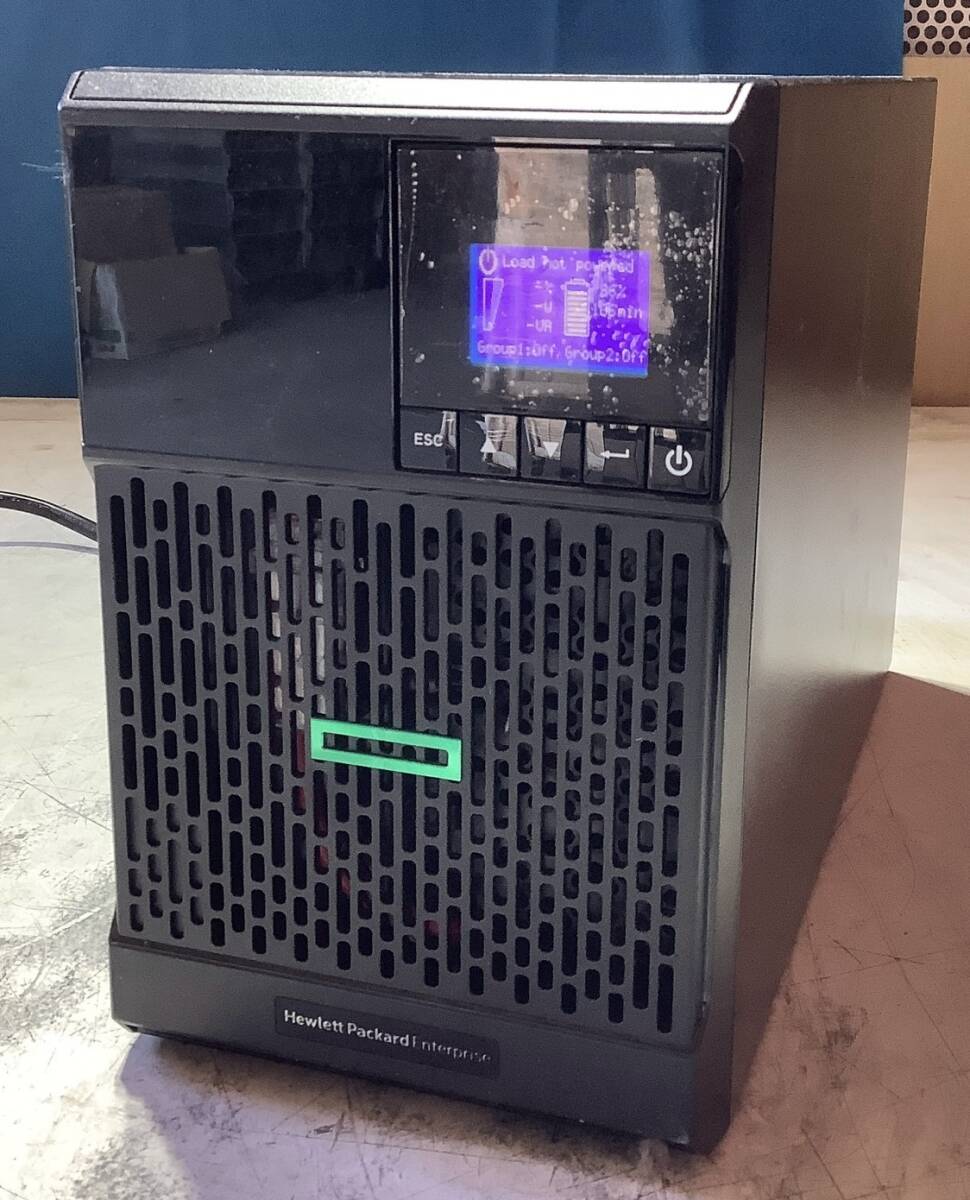 S80204307 HPE T750 G5 NA/JP Tower UPS 1点【通電OK、複数出品】080612