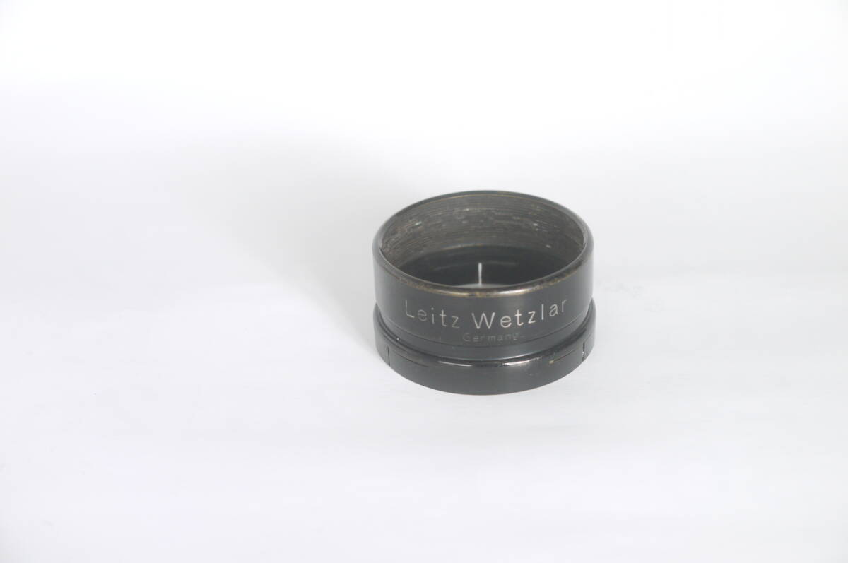 ライカ初期エルマー５０ミリf3.5フードFISON Black