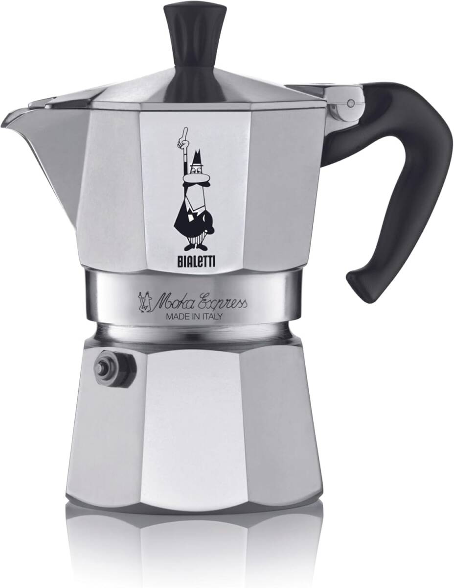 【新品】BIALETTI Bialettiモカエキスプレス 3カップ用 直火式 ( コーヒーメーカー エスプレッソメーカー マキネッタ )