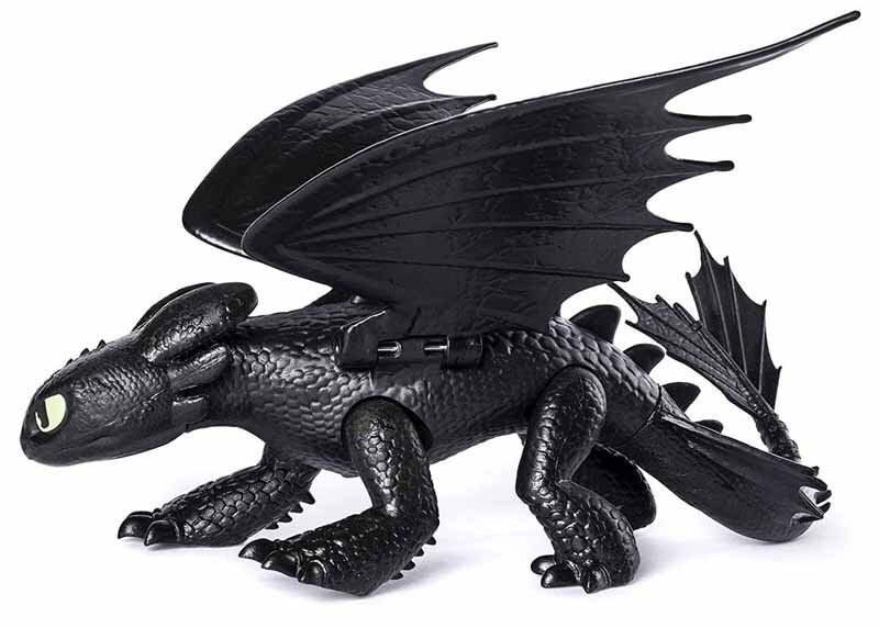 ヒックとドラゴン 可動式 フィギュア ナイトフューリー トゥース