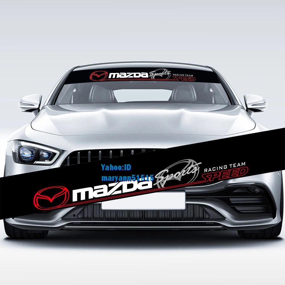 MAZDA SPEED 大判ステッカー ウィンドウ フィルム ハチマキ リア マツダ デカール MS CX-5 CX-3 CX 5 CX-4 アクセラ アテンザ CX-7 CX-9