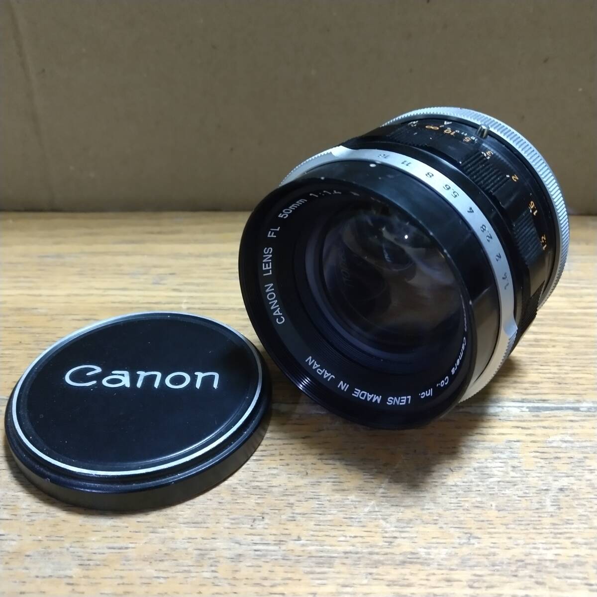 【実用品】★キヤノン CANON LENS FL50ｍｍ F1.4 Ⅱ 大口径 単焦点レンズ 動作品★