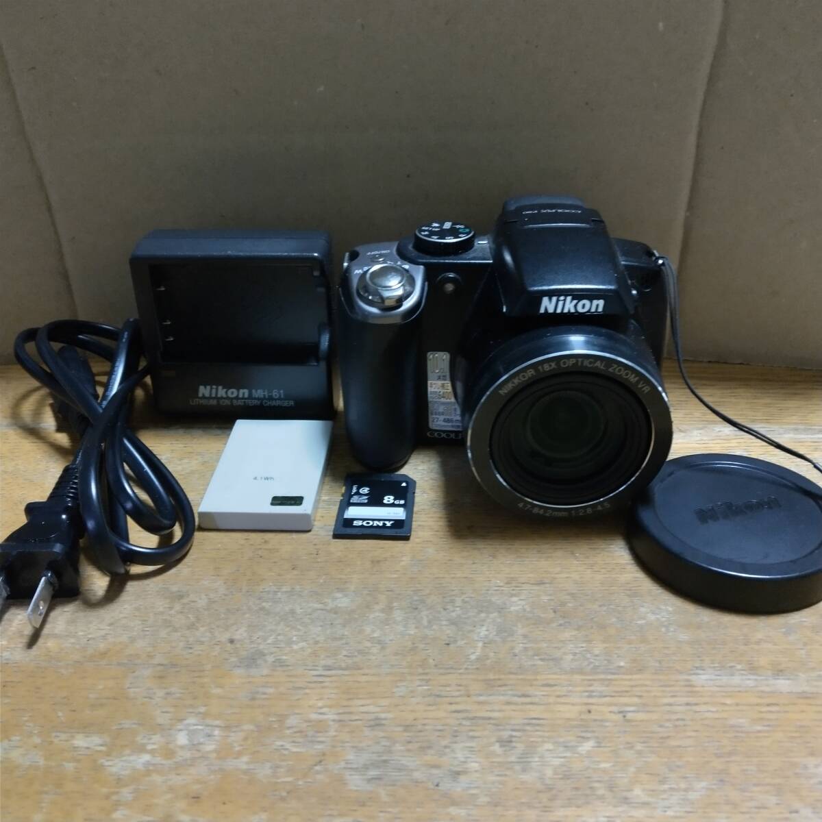 【良品中古】★ニコン Nikon COOLPIX P80 コンパクトデジタルカメラ 付属揃い ★完動品★