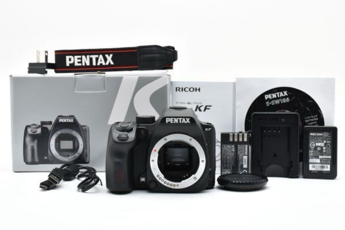 【ほぼ新品】ペンタックス PENTAX KF ボディ 《ショットわずか7回》一眼レフ 防塵防滴 手ぶれ補正 元箱付 #3246