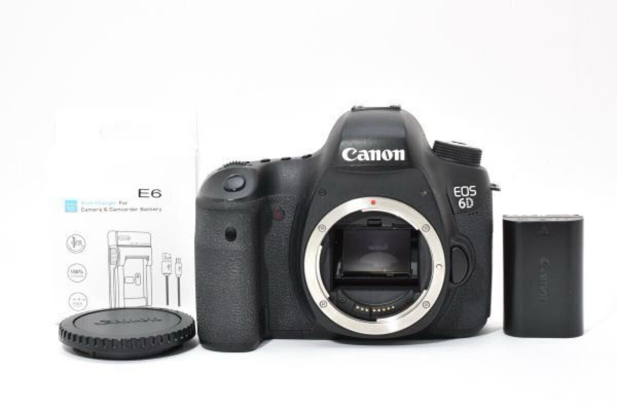 キャノン Canon EOS 6D ボディ フルサイズ一眼レフカメラ 動作良好 #3449