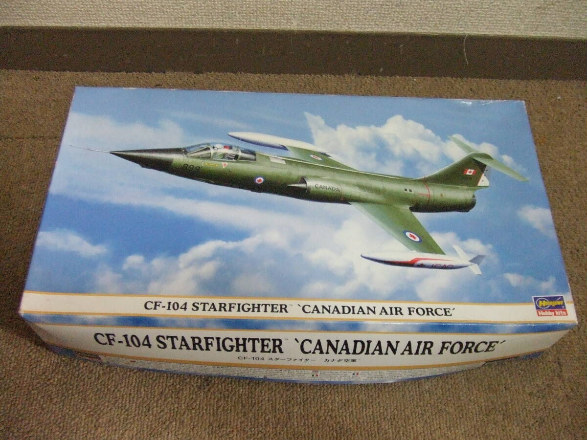 T929 未組立品 ハセガワ プラモデル 1/48 特別仕様 CF-104 スターファイター カナダ空軍 カナダ国防軍 戦闘機 09539