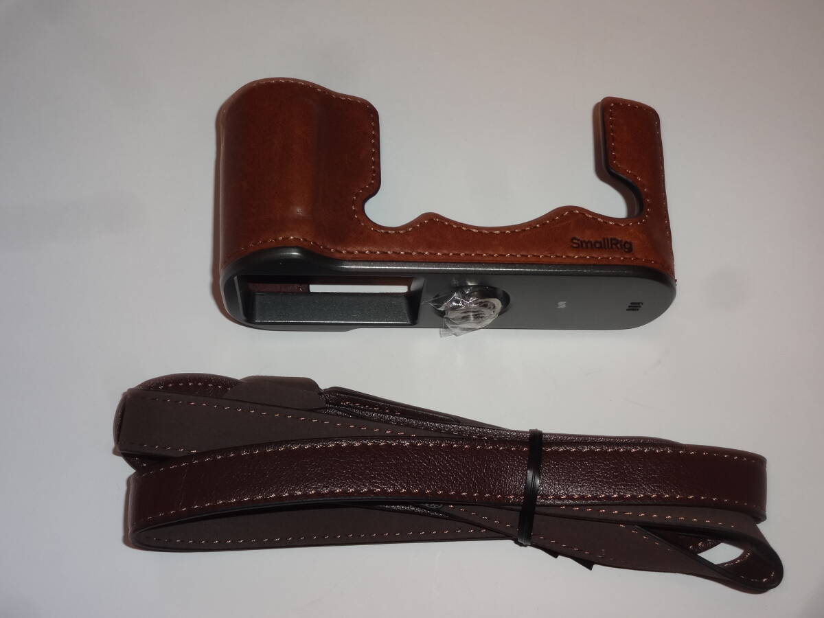 SmallRig スモールリグ SmallRig4710 FUJIFILM X-T50用 レザーハーフケースキット（ブラウン） SR4710 8595【送料無料】