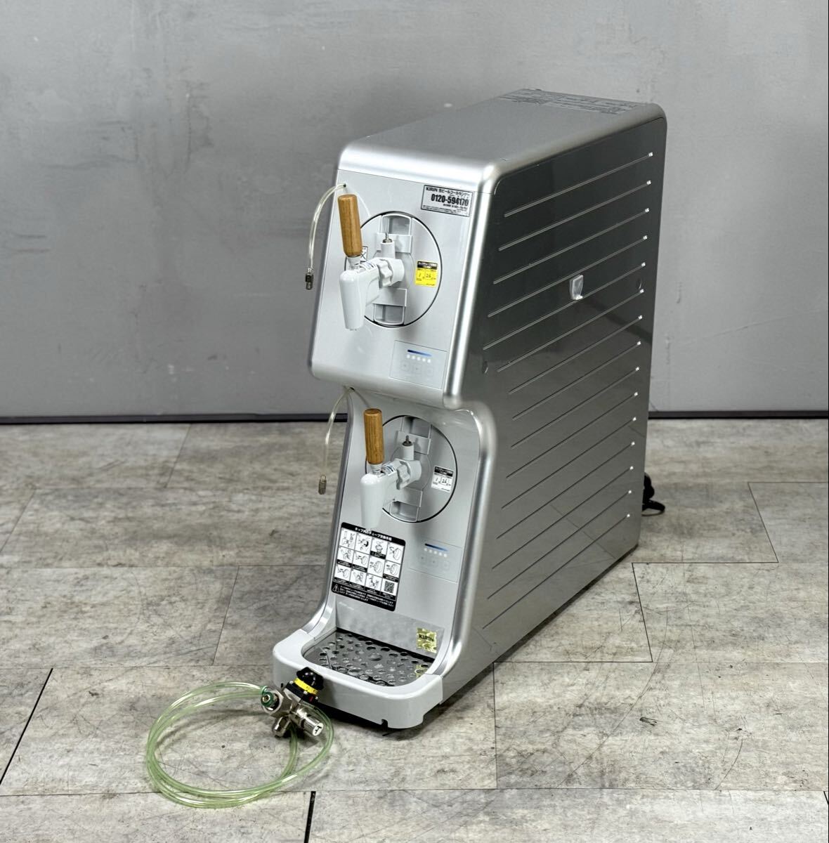 動作品■KIRIN キリン ビールサーバー カードリッジ式 TAPPY ディスペンサー TPY-Y201 タッピー 2口 業務用■兵庫県姫路市から A26-088