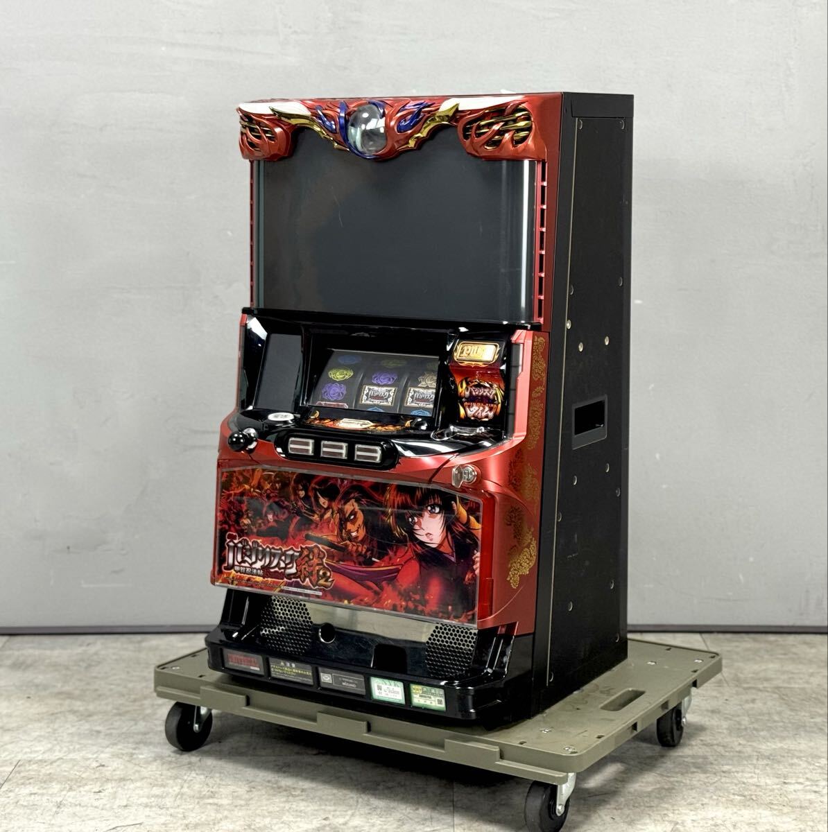 通電OK/エラー■甲賀忍法帖 SLOTバジリスク～甲賀忍法帖～ 絆 2 パチスロ 実機 ミズホ スロット実機 パチンコ■兵庫県姫路市から A26-106