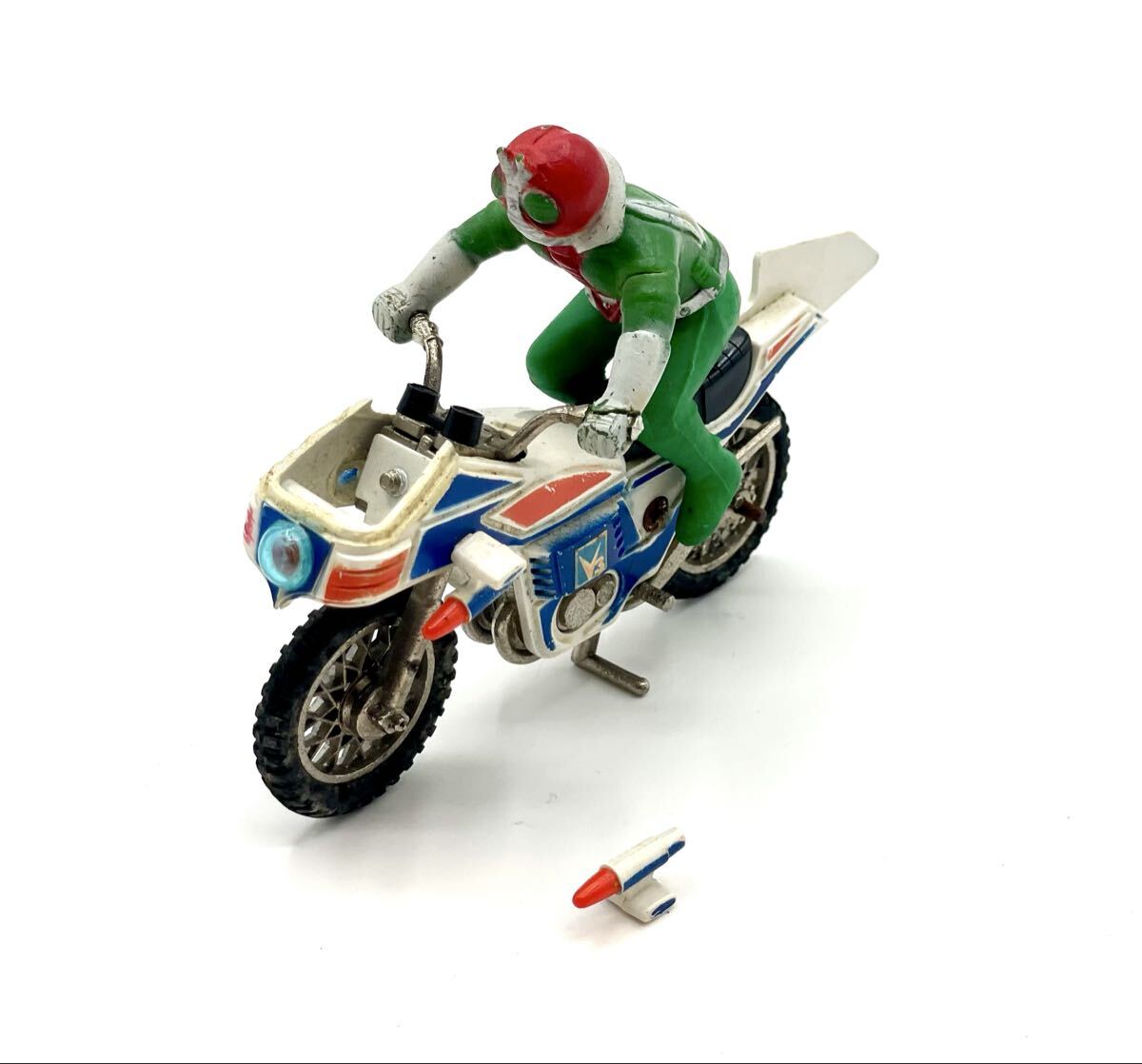 現状品■ポピー 仮面ライダーV3 ミニミニハリケーン号 バイク フィギュア 当時物 昭和レトロ ヴィンテージ■兵庫県姫路市から j3 26-359