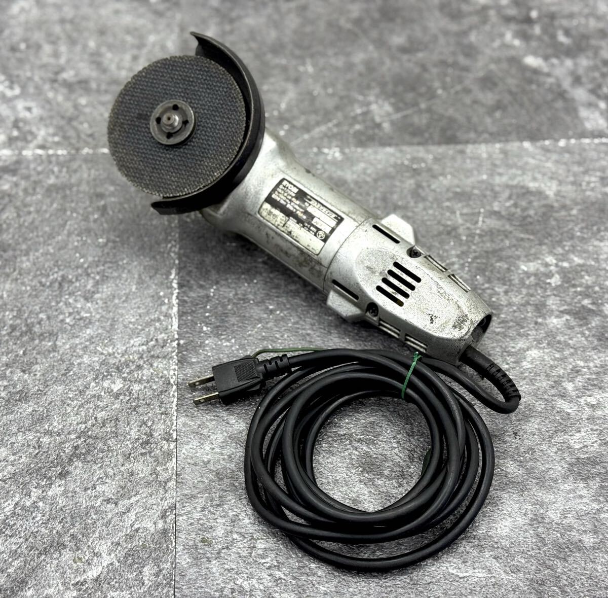 動作品■RYOBI リョービ ジスクグラインダ G-1010H 100V ディスクグラインダー 研磨 電動工具 サンダー■兵庫県姫路市から g2 26-261