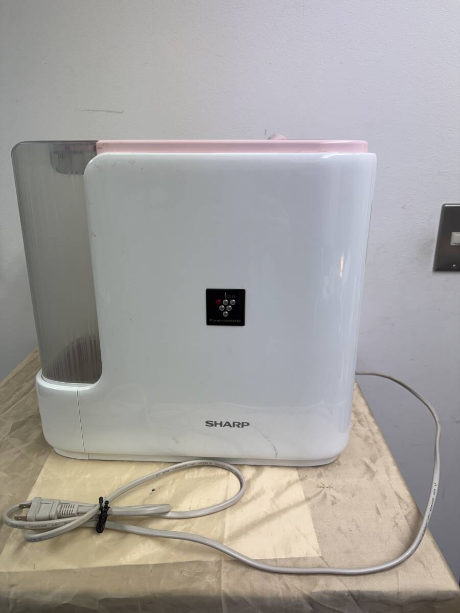 SHARP シャープ 加湿機 HV-E50-P うるおい おやすみ 静音 強モード可能 加湿の適用床面積約8.5畳まで 2015年製 簡単操作 中古