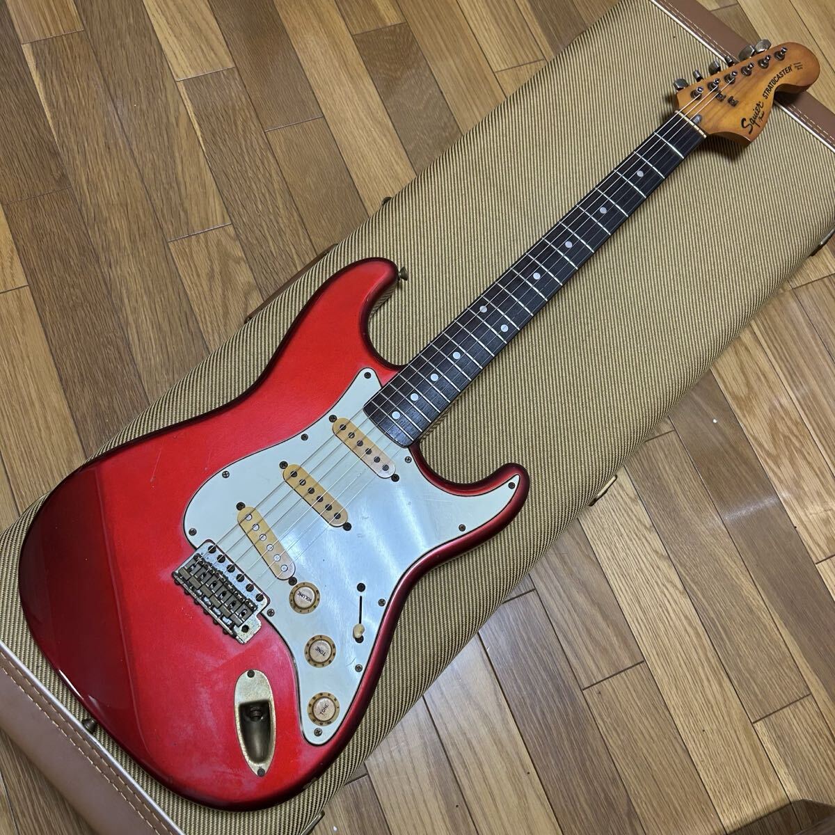 Squier by Fender Stratocaster フェンダー バイ　ストラトキャスター　 エレキギター　JVシリアル　ジャパンヴィンテージ