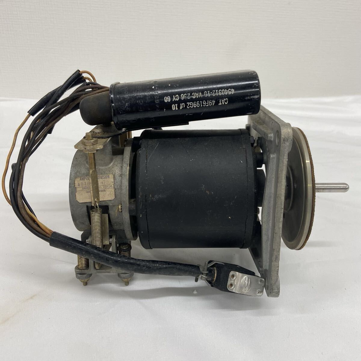 希少 AMPEX AVC DIVISION General Electric製　5KCP12BG14 117V仕様 オープンリール用パーツ 現状品