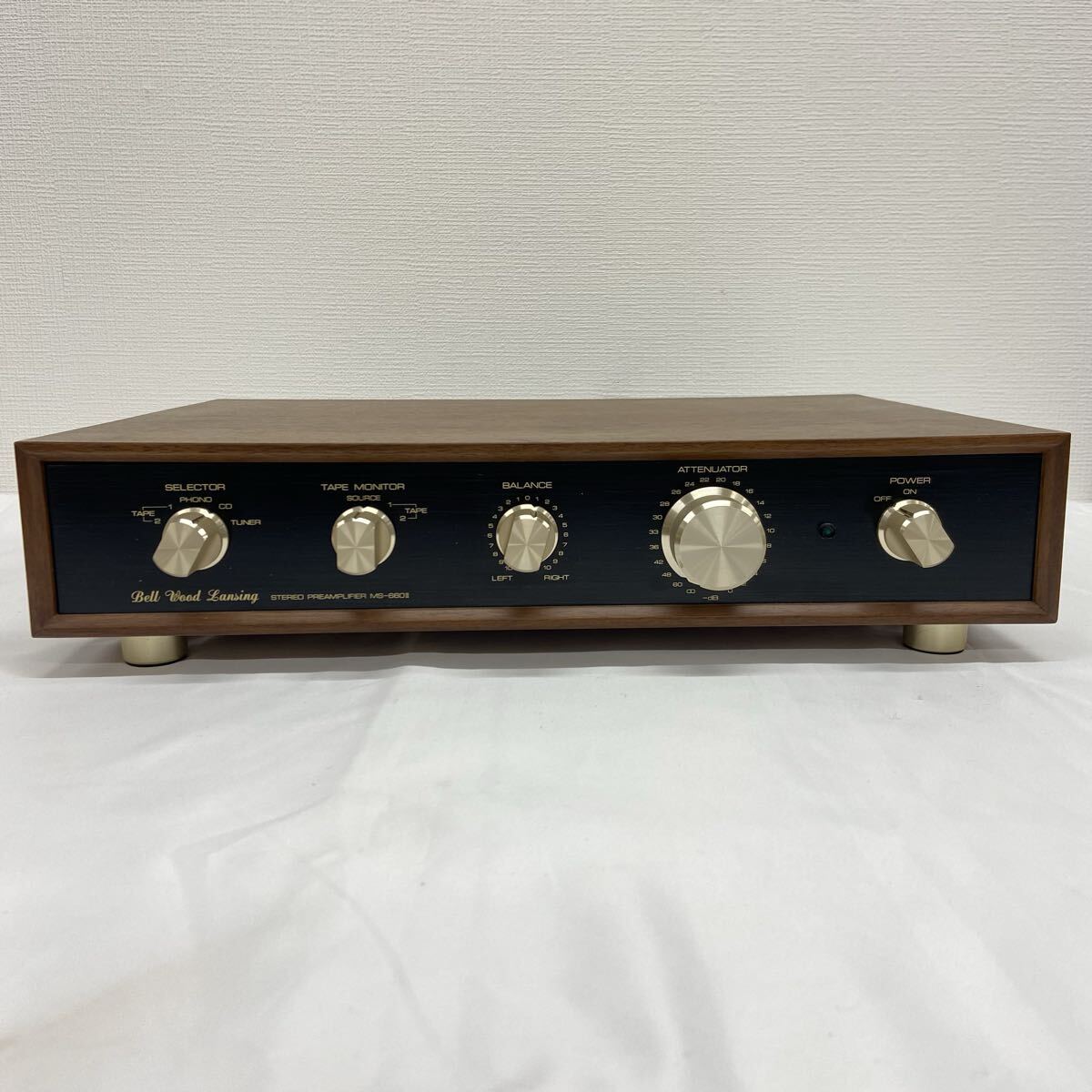 ベルウッドランシング Bell Wood Lansing MS-660II 2 プリアンプ 動作品