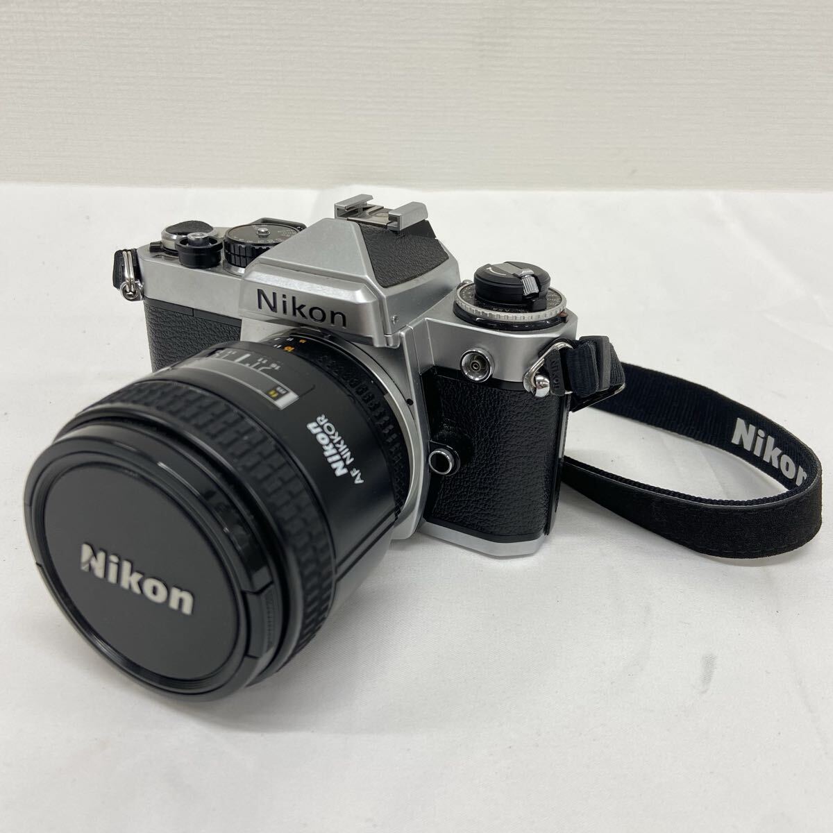 ニコン Nikon FE シルバー / レンズ AF 85mm F1.8 D セット 動作品