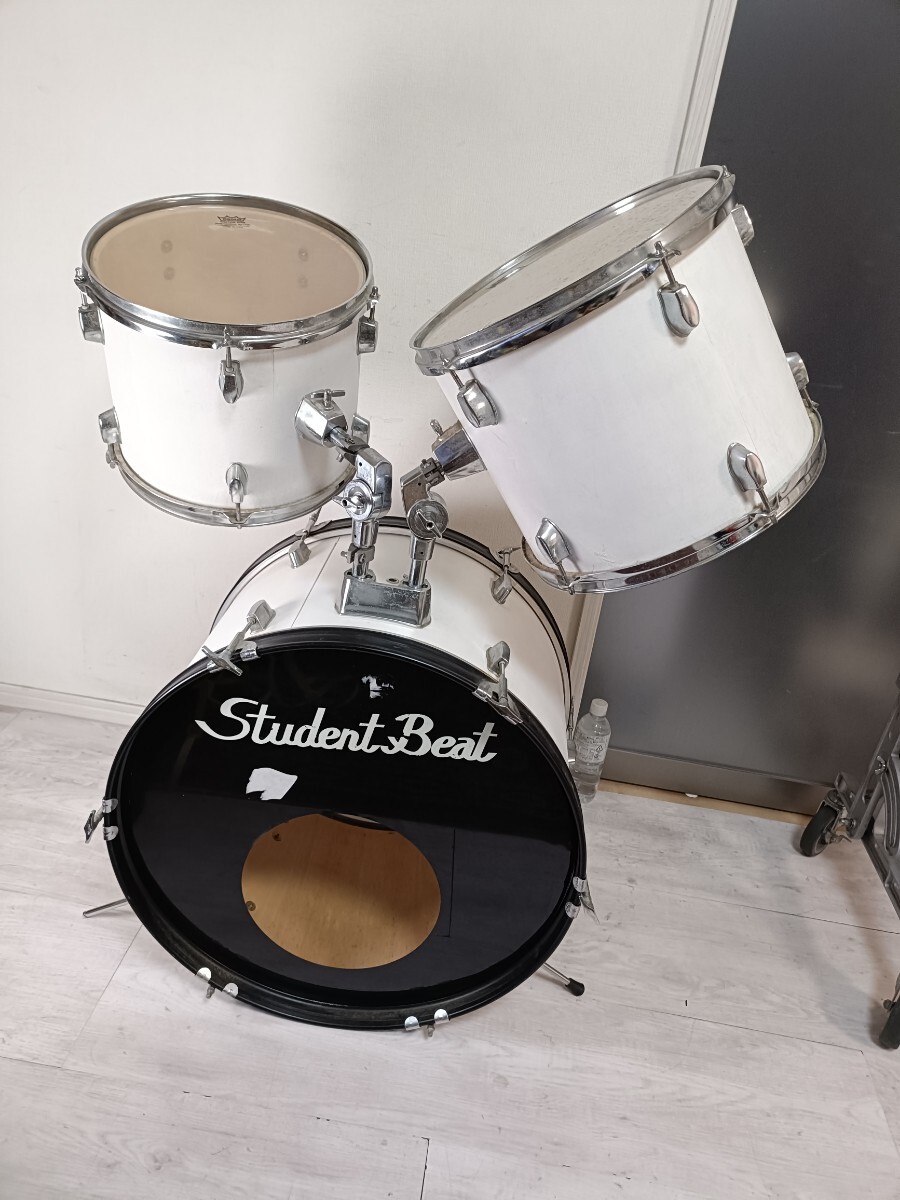 Student Beatドラム　送料7000円 東京池袋 パール ドラム3つセット