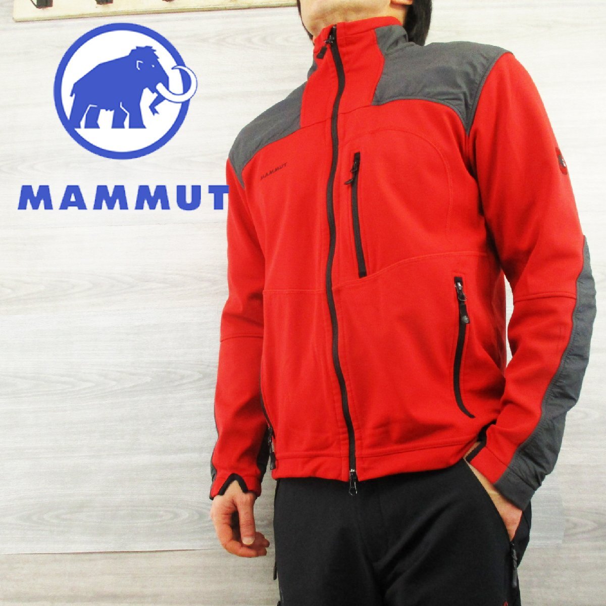 MAMMUT●マムート＜ソフトシェルジャケット＞M00495t