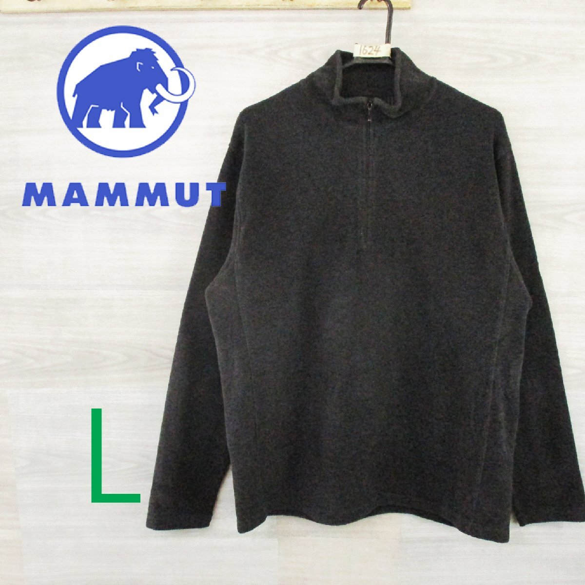 MAMMUT●マムート ポルトガル製＜ハーフジップ フリース＞M1624s