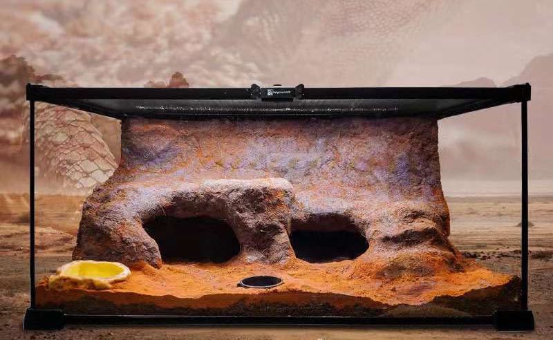 飼育ケージ爬虫類両生類飼育ケージ、自社製ガラス飼育ケージ30x30x20CM即時発送送料込み　カエル　ヘビ　ハムスター　トカゲ