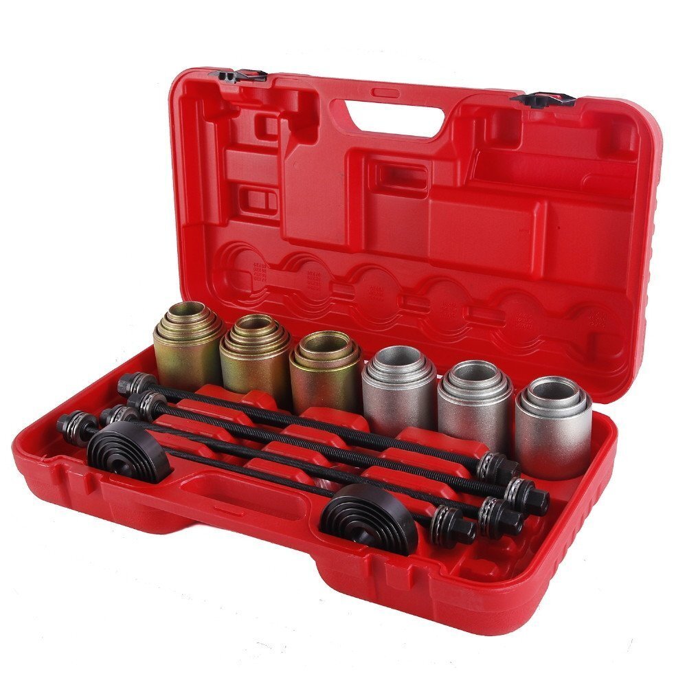 ブッシュリムーブ＆インストールキット 26点セット ブッシュ ベアリング シール 圧入 脱着 特殊工具　ケース付き【送料無料】