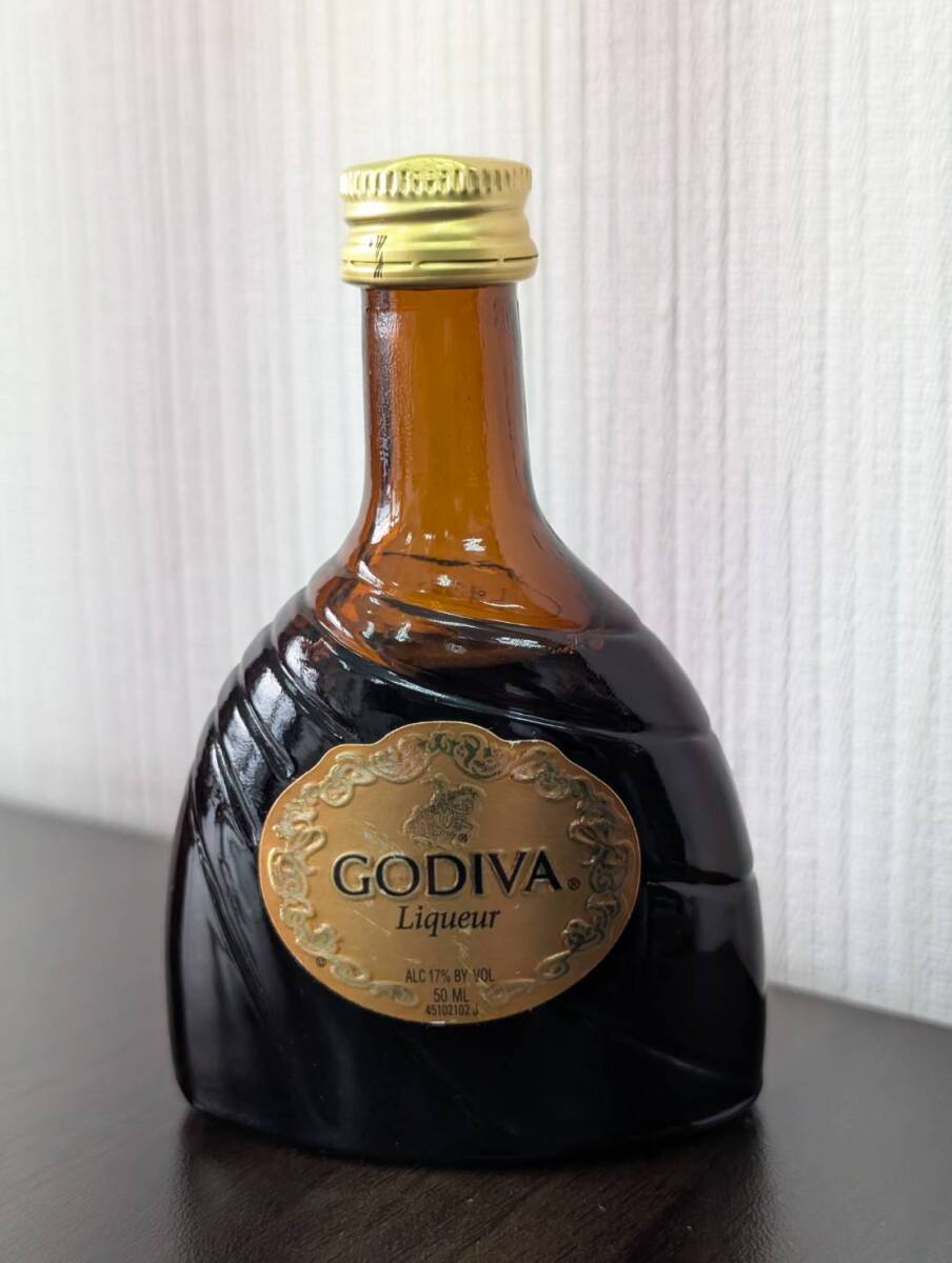 [未開封/未開栓] GODIVA ゴディバ リキュール ミニボトル 50ml 17% 金キャップ(キャップに一部へこみあり) 麒麟麦酒 同梱可
