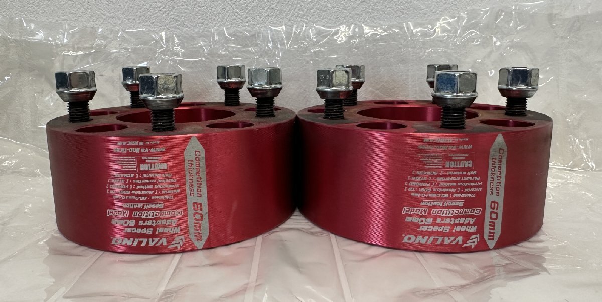 VALINO ヴァリノ SPREDGE スプレッジ ワイドトレッドスペーサー 5H/114.3 1.5 73φ 60mm VA-WS-018 中古品