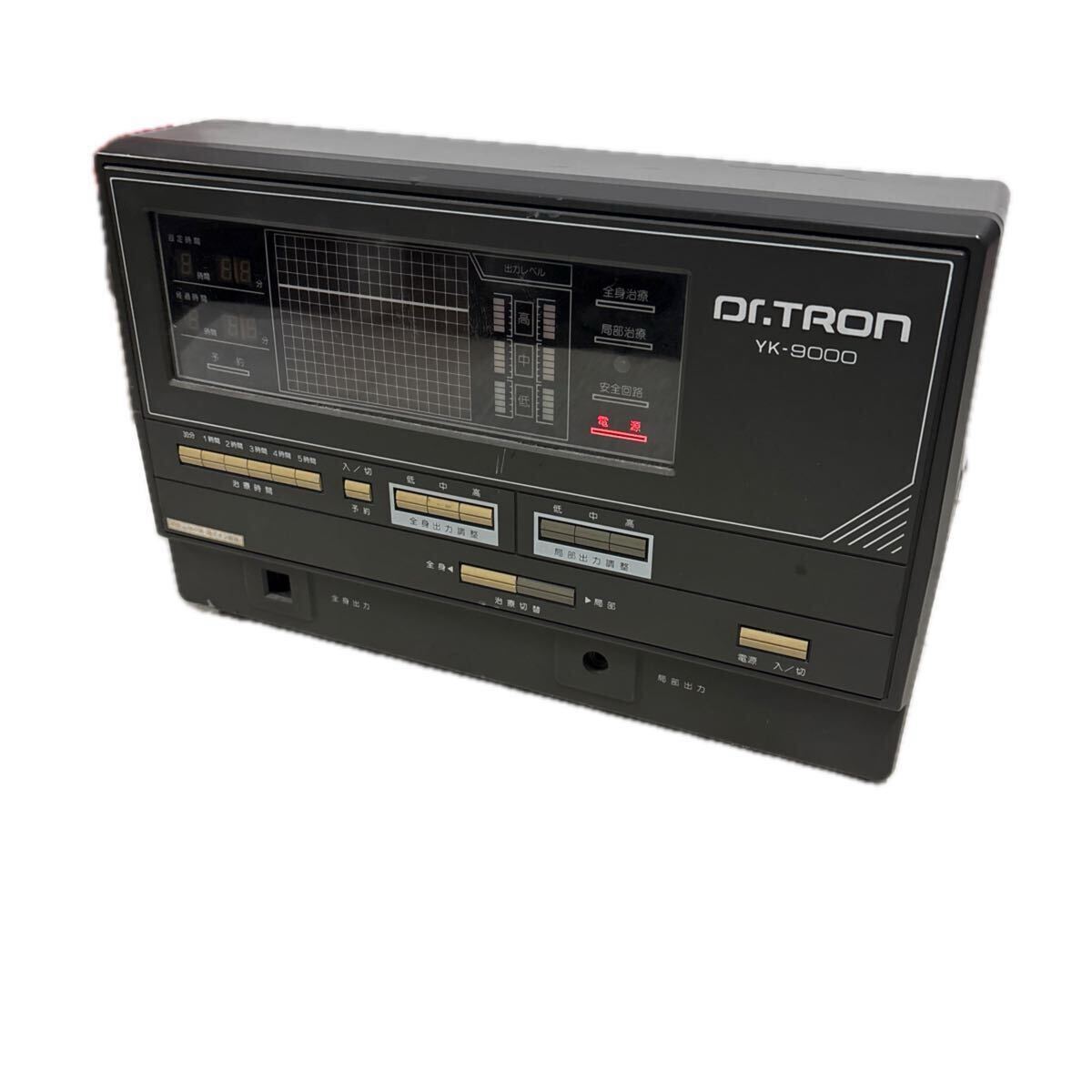 【超激安】ドクタートロン YK-9000 家庭用電位治療器 定価48万円 3段階出力電圧 肩こり 頭痛 不眠症 慢性便秘 Dr.TRON 超破格大特価1000円