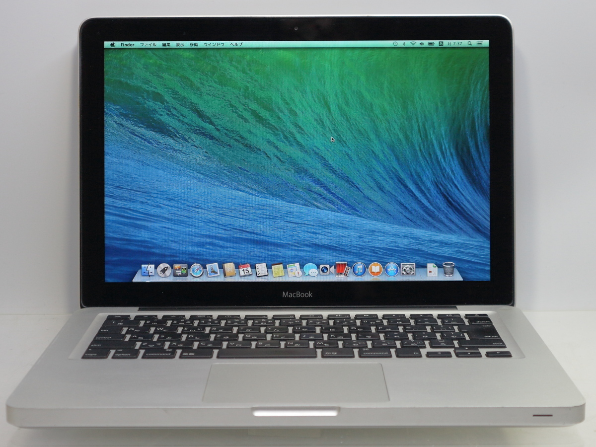 Apple MacBook A1278 (13-inch,Late2008 Aluminum)/Core2Duo 2.0GHz/8GBメモリ/HDD250GB/OS X Mavericks 10.9.5 #0209