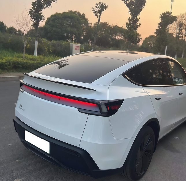 塗装対応2025後期モデル テスラ TESLA モデルY Model Y リアスポイラー トランクスポイラー 指定色塗装 M4 TYPE