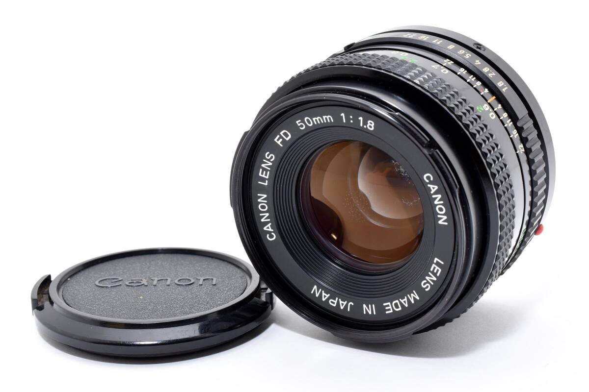 【外観美品】キヤノン Canon NEW FD 50mm F1.8 【動作確認済】#2741660