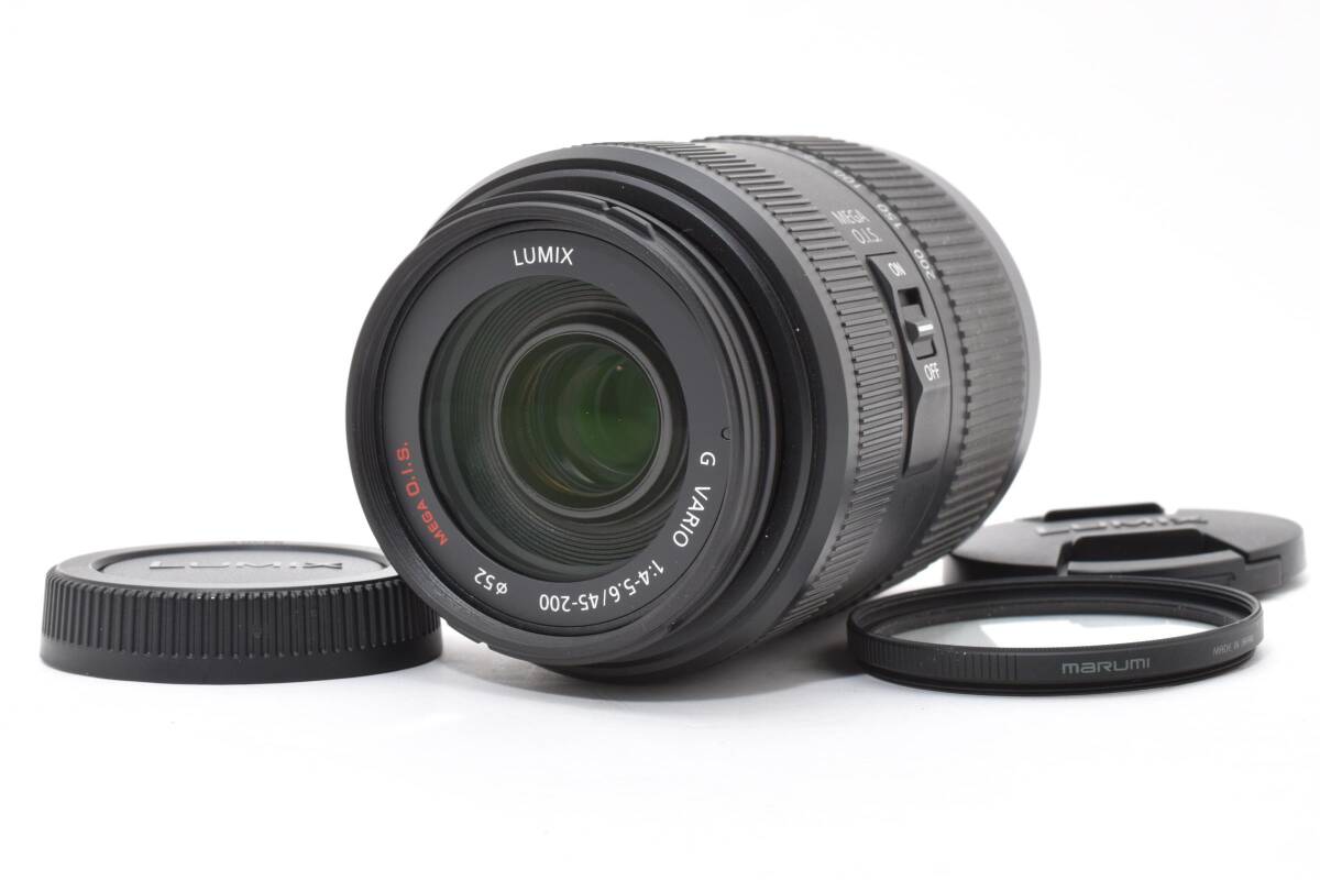 【美品】Panasonic パナソニック LUMIX G VARIO 45-200mm F4.0-5.6 MEGA O.I.S. 【現状品】#2687972