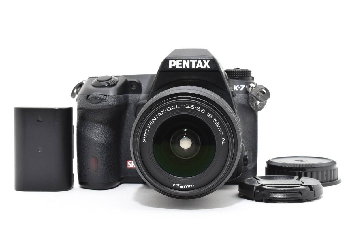 1円オークション★【美品】PENTAX K-7 レンズセット デジタル一眼レフ カメラ ペンタックス 【動作確認済】#2756752
