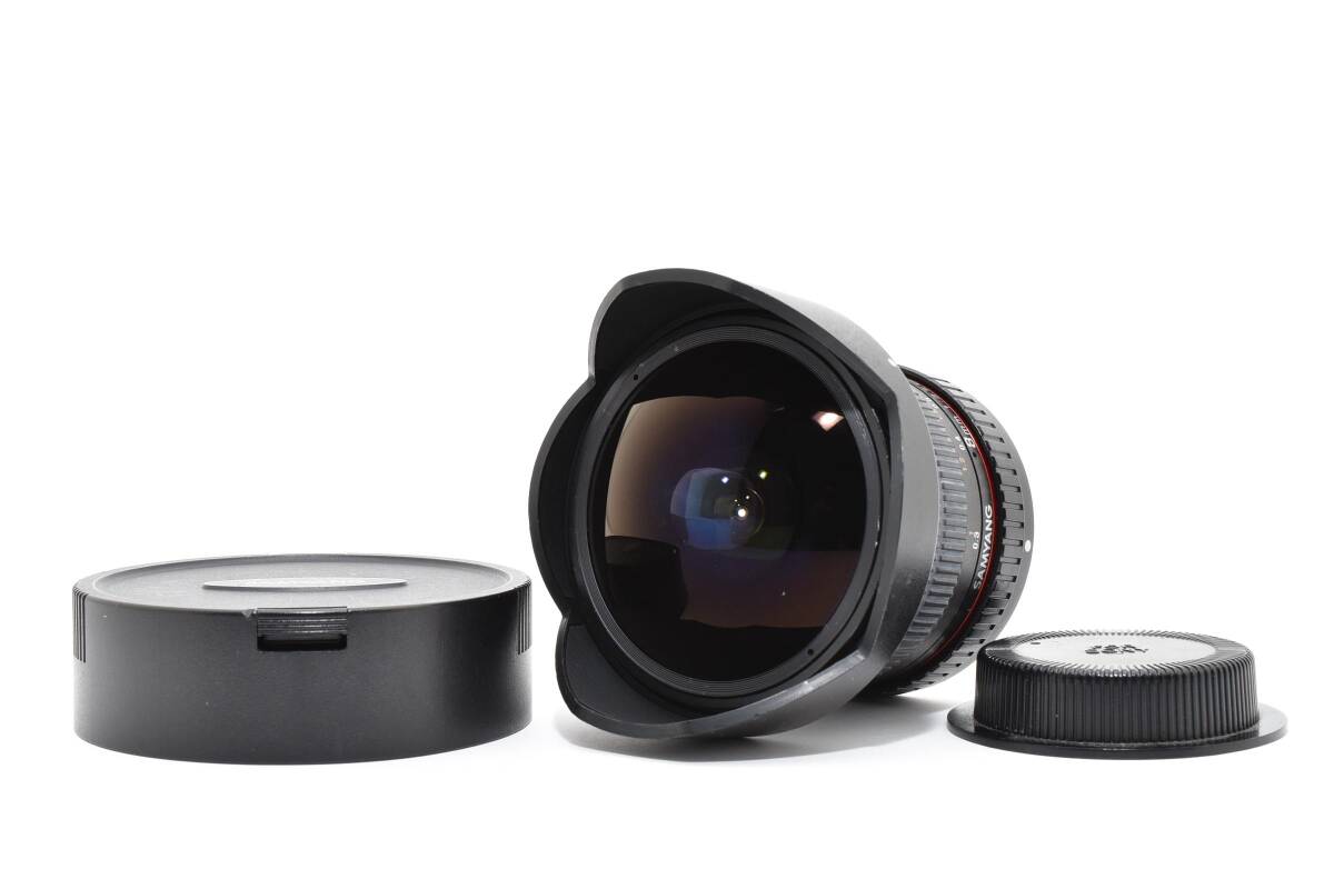 【美品】SAMYANG 8mm F3.5 UMC FISH-EYE CS II サムヤン 魚眼 SonyAマウント用 【動作確認済】#2756761