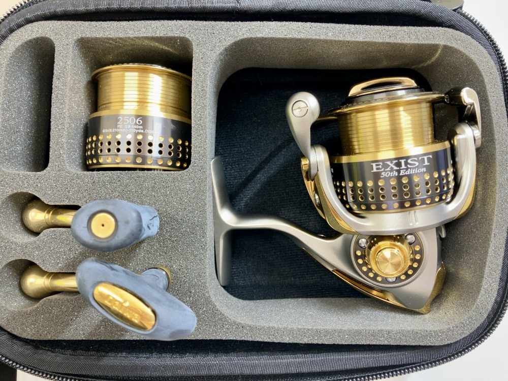★【希少】Daiwa ダイワ 50th Anniversary EXIST イグジスト 2506 釣り具 ブランド 50周年 エディション 記念 限定モデル レア ケース有