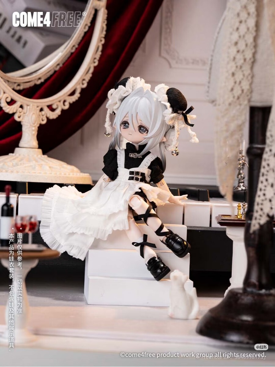 ボニーバニー　ミンティ　お洋服　1/12ドール　come4free オビツ11　メイド服　チャイナ