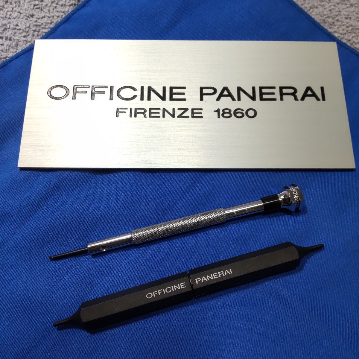 PANERAI オフィチーネ パネライ 正規 専用 スクリュー ドライバー 1.6MM 工具 調整 ラグ プッシュ ピン 外し ツール 純正 付属品 送料込 02
